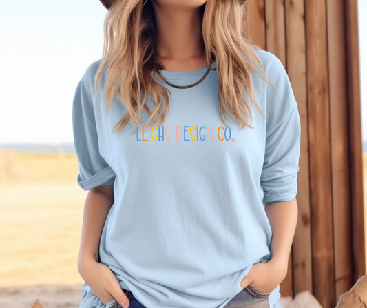 Leighs Design Co Retro Logo Shirt