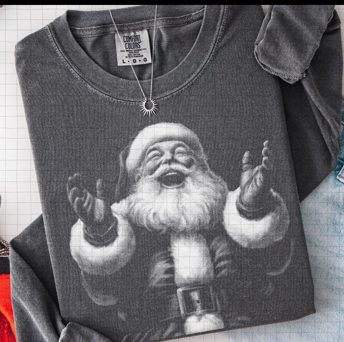 Retro Vintage Santa