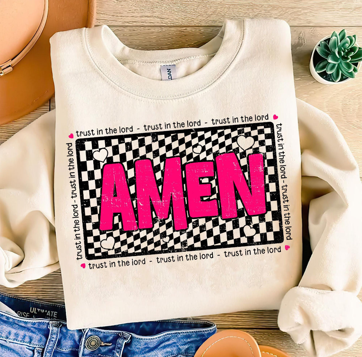 Checkered Amen