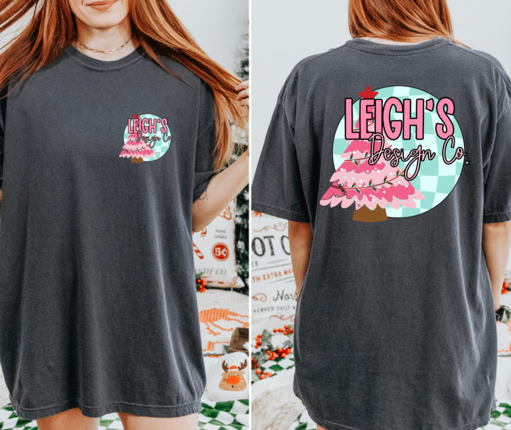 Leighs Design Co Christmas Logo Shirt