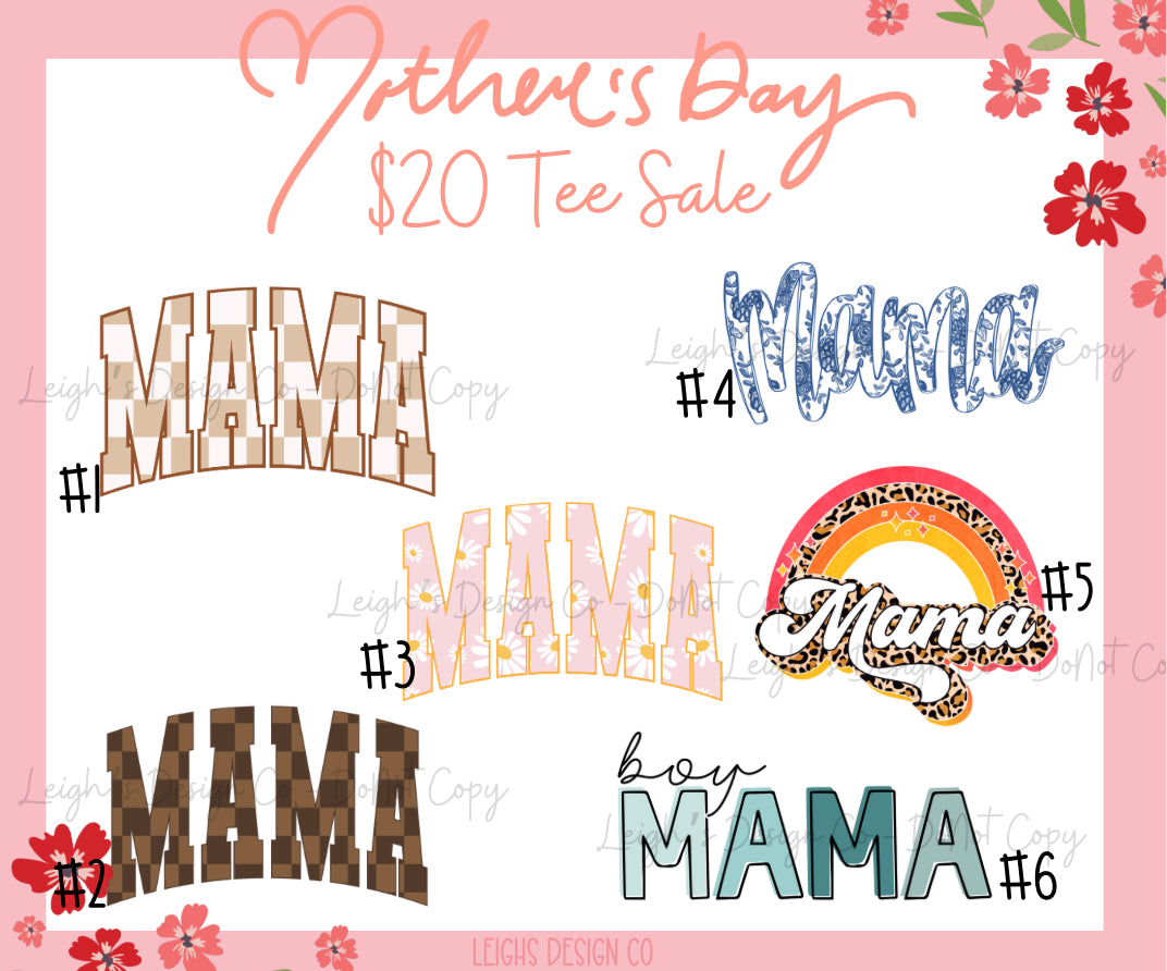 MOTHERS DAY MONDAY SALE 4.15.24