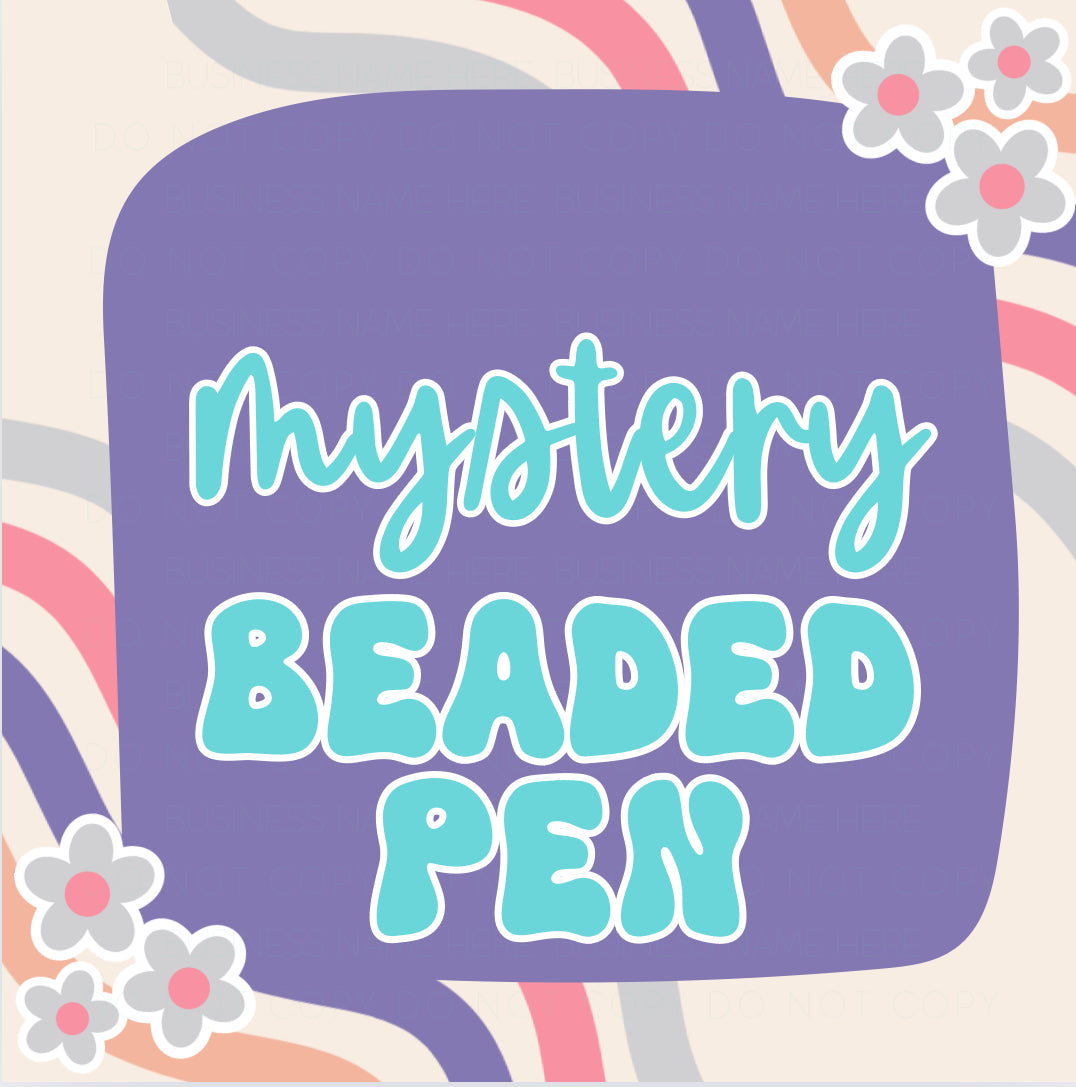 Mystery Beaded Pen
