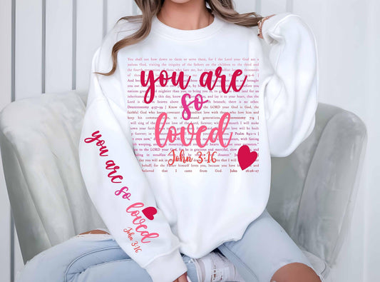 You are so loved (with sleeve)