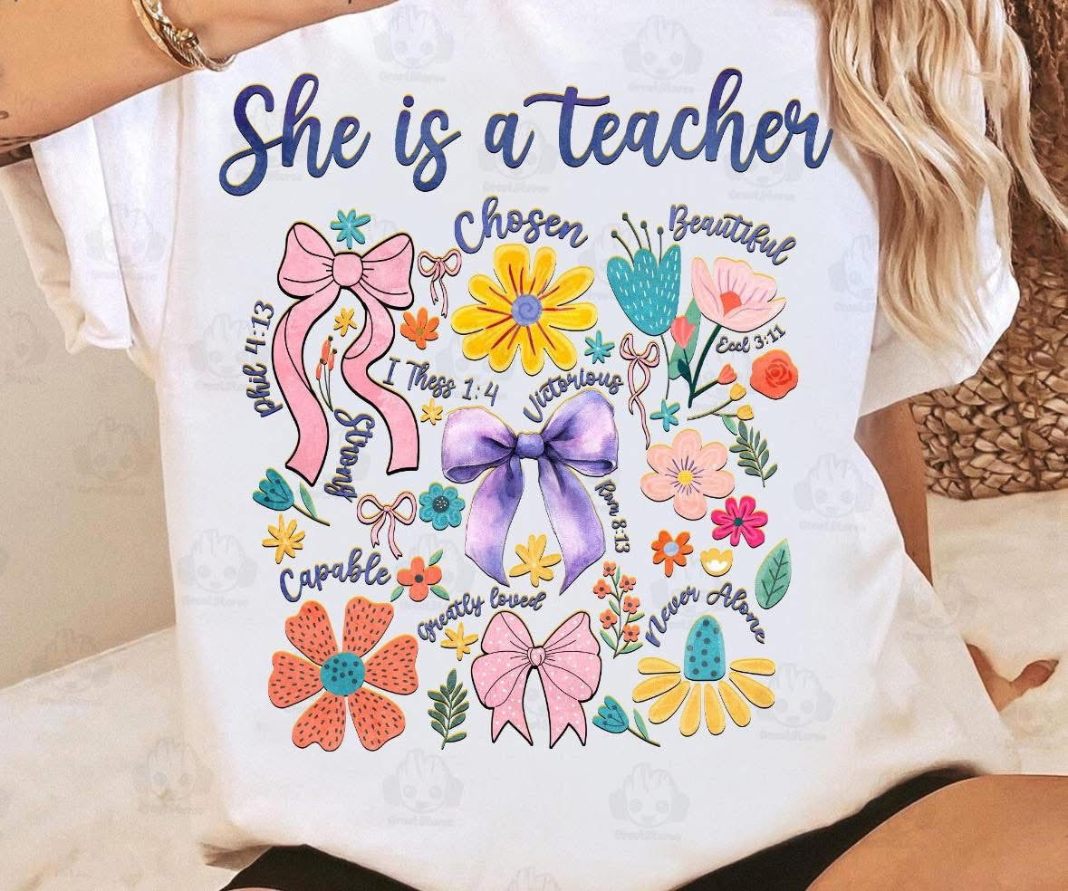 She is a teacher