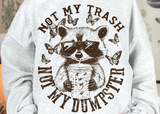 Not my trash not my dumpster