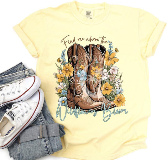 Find me where the wildflowers bloom