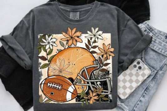 Floral Fall Football