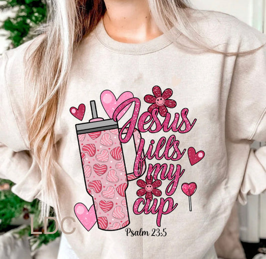 Jesus fills my cup (Valentines Addition)