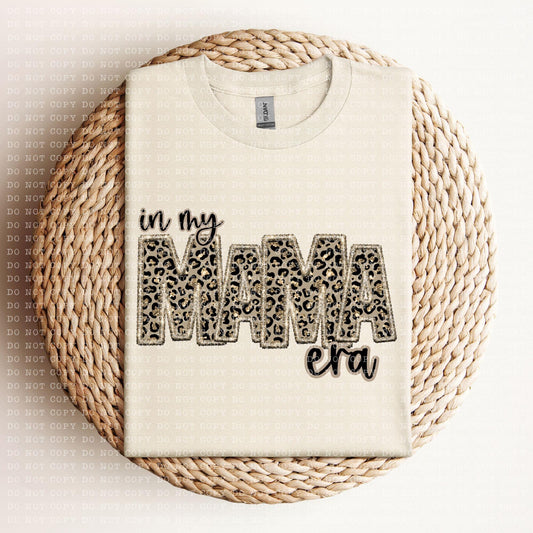 In my Mama Era (faux embroidery)