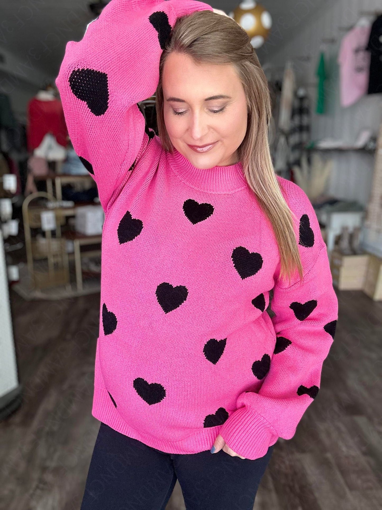 PREORDER: The Hearts All Over Sweater 12.30.24