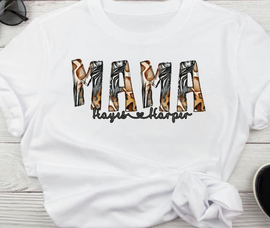 MAMA - Matching Zoo Tee